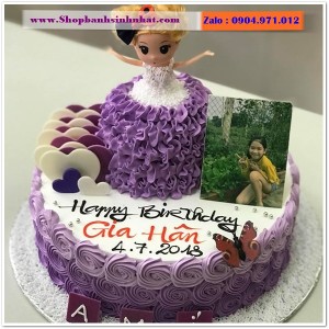 Bánh Sinh Nhật Công Chúa - BQ166